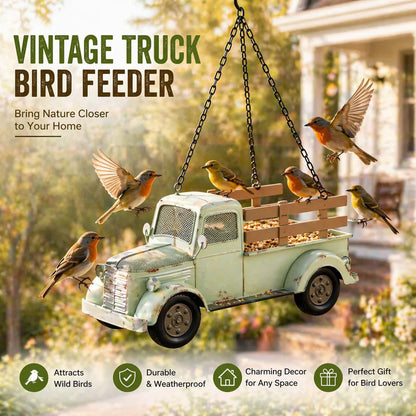 🔥2026 Hot Sale - 🐦Vintage Truck Bird Feeder