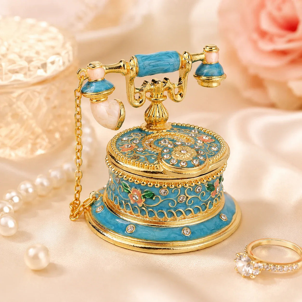 🔥2026 Hot Sale - Vintage Telephone Jewelry Box