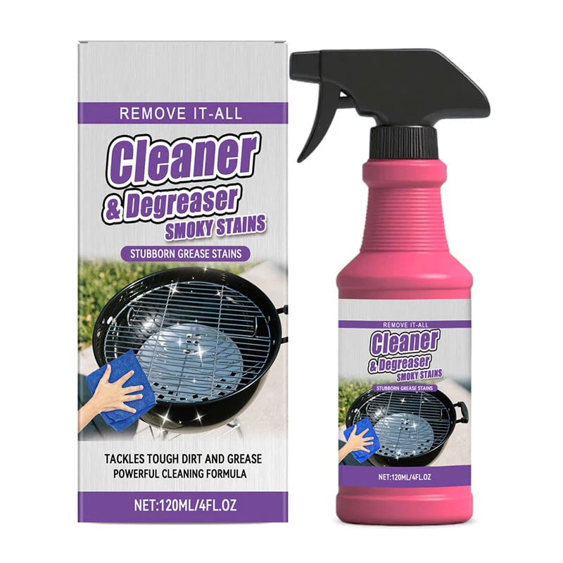 🔥HOT SALE 60% OFF🍖🧼Fast-Acting Heavy-Duty Grill Degreaser Spray✨
