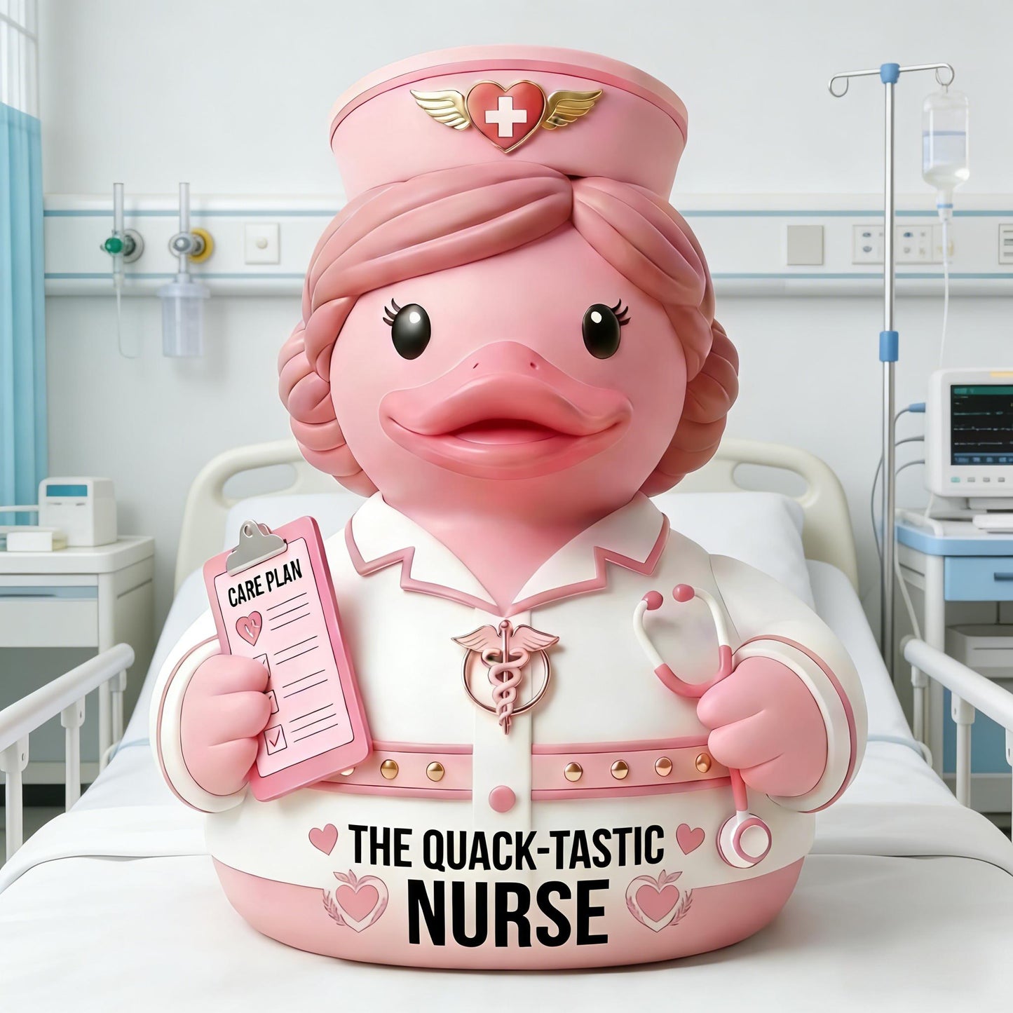 👩‍⚕️The Quack-tastic Nurse Duck