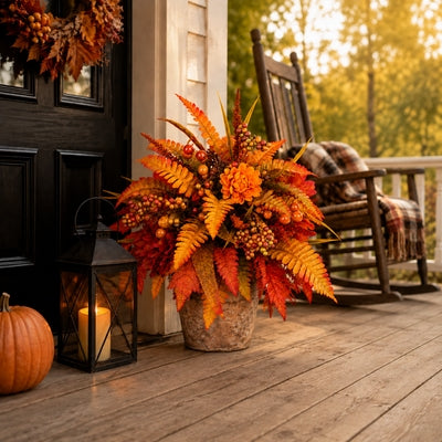 💥Hot Sale 50% Off 🍂 Autumn Harvest Floral Garden Stake Arrangement