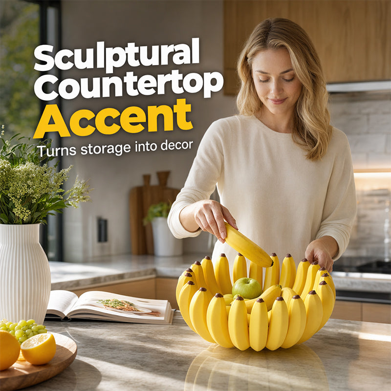🔥While Supplies Last 44% OFF!🎉 Creative Banana Shape Fruit Bowl
